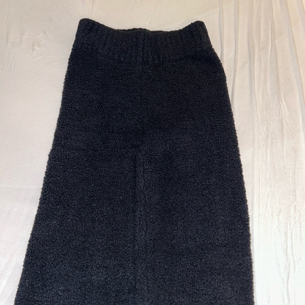 Skims Knit Black Pants